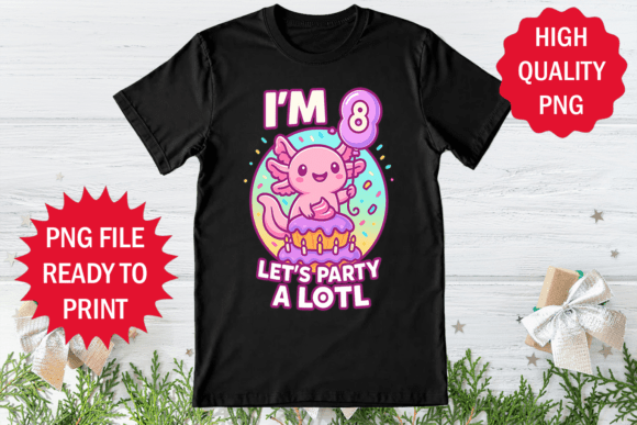 8 Years Old Birthday Boy Party Shirt