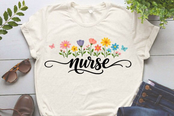 Floral Nurse Boho Nurse Flower Nursing