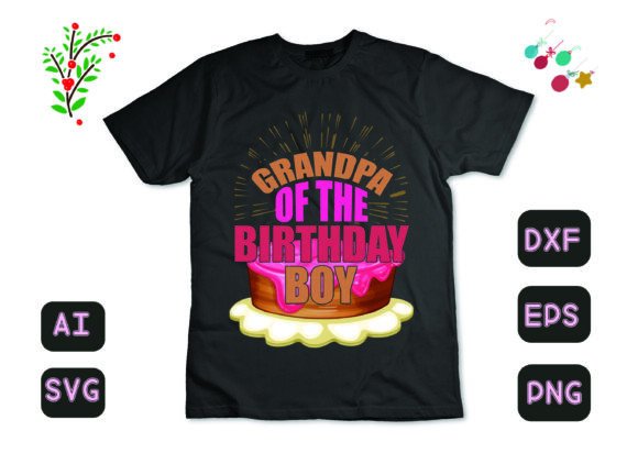 Grandpa of the Birthday Boy 2026 Graphics Freebies