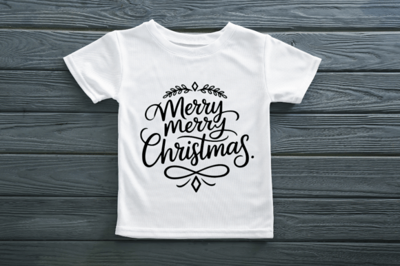 MERRY MERRY CHRISTMAS -CHRISTMAS T SHIRT