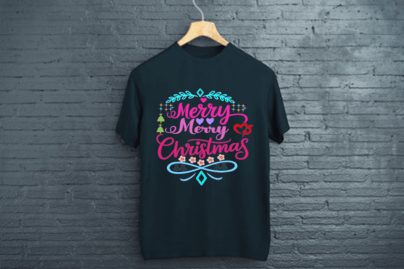 Merry Merry Christmas T-Shirt Design