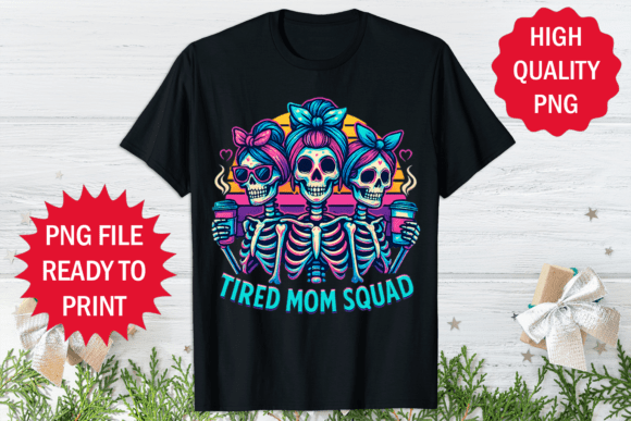 Mother's Day T-shirt Design PNG Artwork