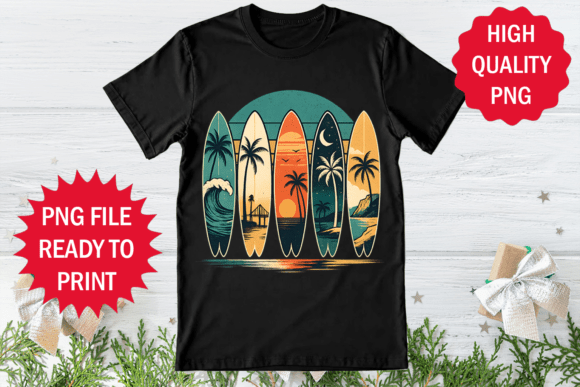 Surfing Lover Surf Board Design Shirt Graphics Freebies